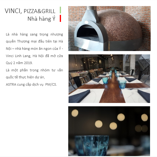 vinci pizza and grill VN